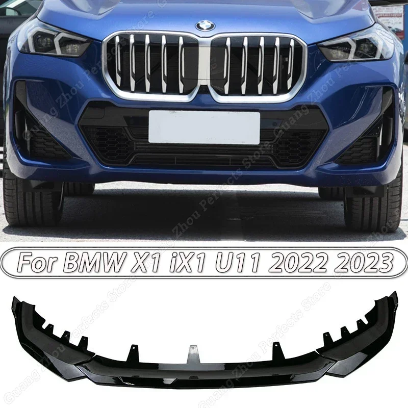 2pcs Carbon Pattern Rear Diffuser For BMW X1 U11 U12 iX1 M Sport Car Bumper  Body Kits Chin Spoiler Diffuser 2023 U11 Accessories - AliExpress