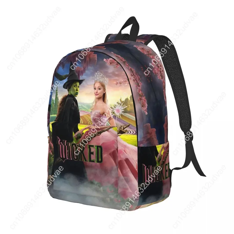 Loungefly - Wicked - Roze & Groen Mini Rugzak - Wicked Deel 1 - Premium Vegan Leer - Cadeauidee - Officiële Merchandise - voor jongens, meisjes, mannen en vrouwen - filmfans