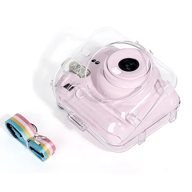 Funda rosa Fujifilm para cámara instax mini 12 · Fujifilm · El