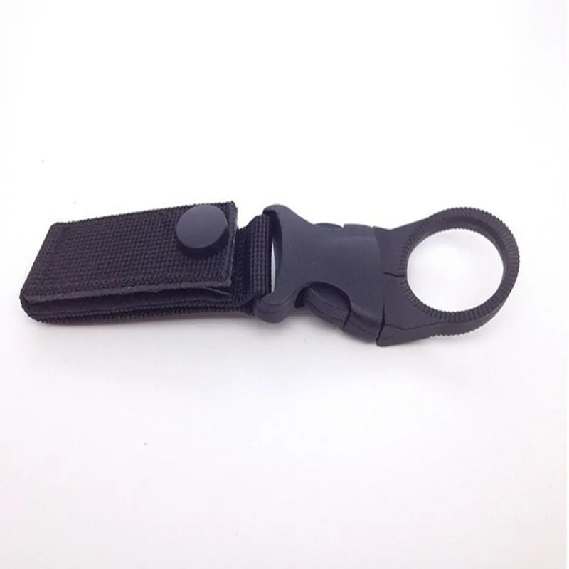 Water Bottle Holder Quickdraw Carabiner outdoor hike Water Bottle Buckle Holder tool molle attach webbing backpack Hanger Hook camp clip hang clasp
