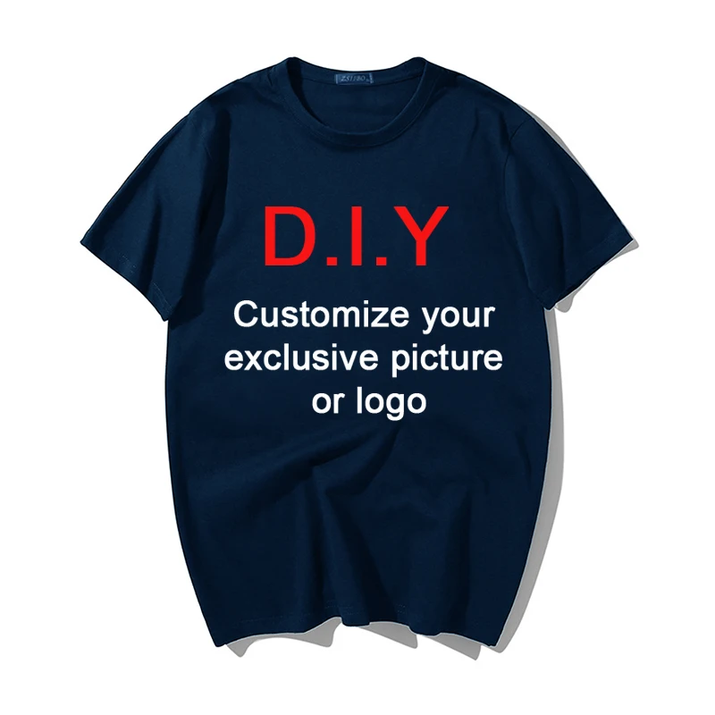 

Personalized Gift Women T Shirts Cotton Your Photo Text T-shirt Custom Graphic Tee O Neck Make Your Own Printed on A Tshirt Top