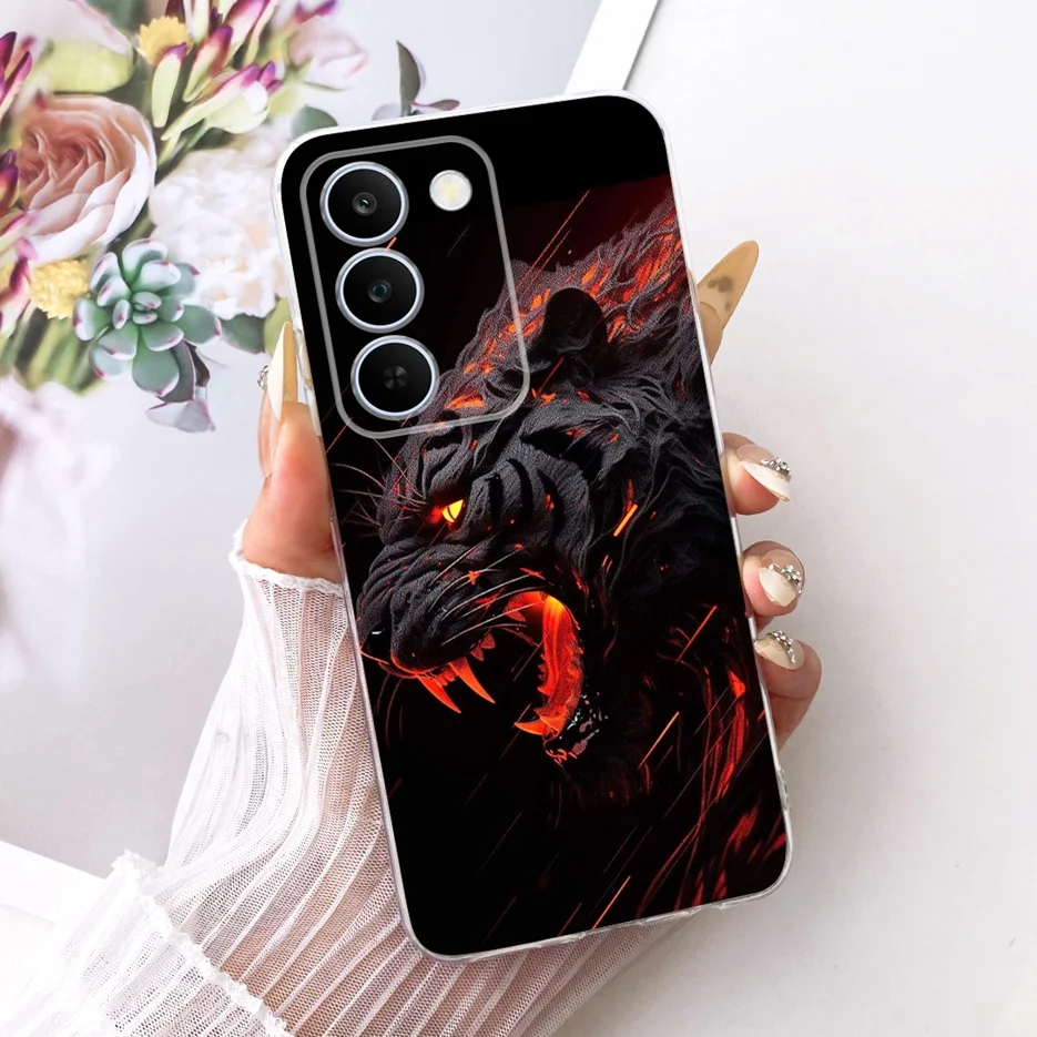Cool Robot Animal Painted Soft Slim Phone Case