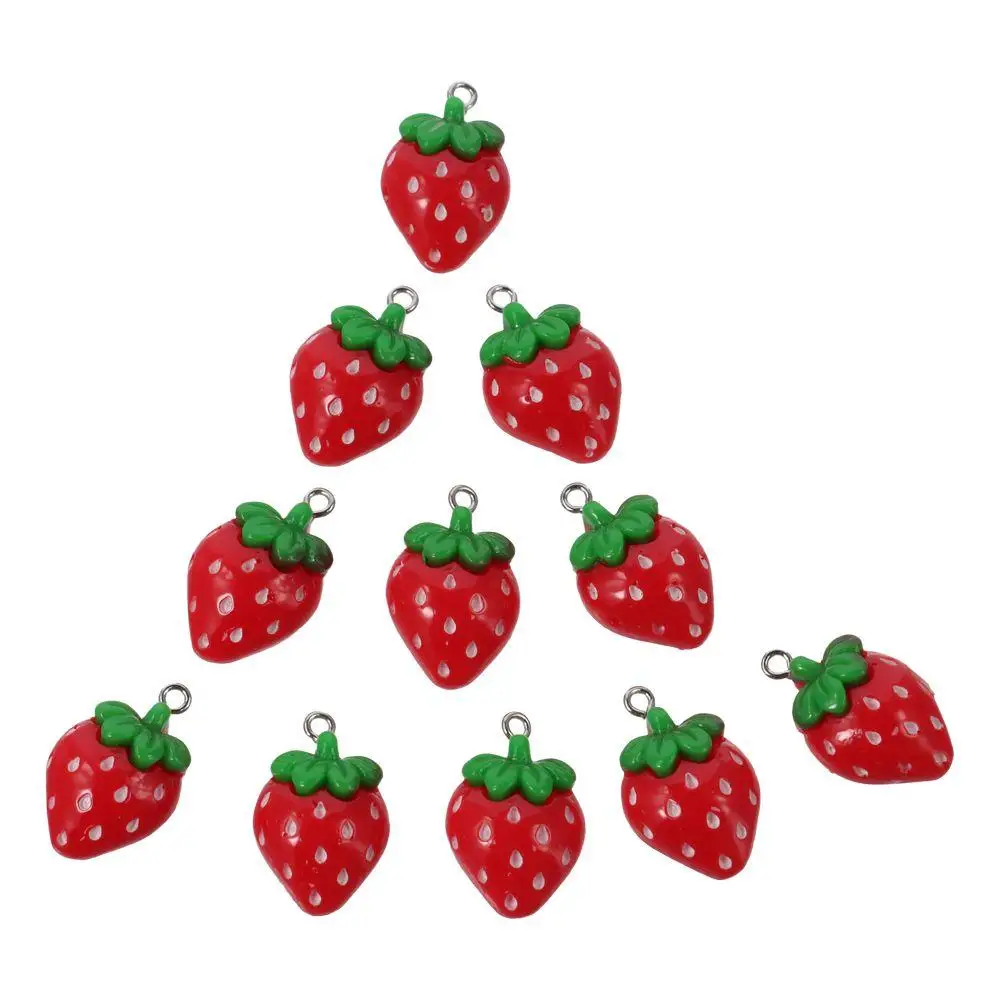 

Resin Strawberry Charms Red Red Resin Strawberry Resin Strawberry Hanging Fruit Charms Accessories