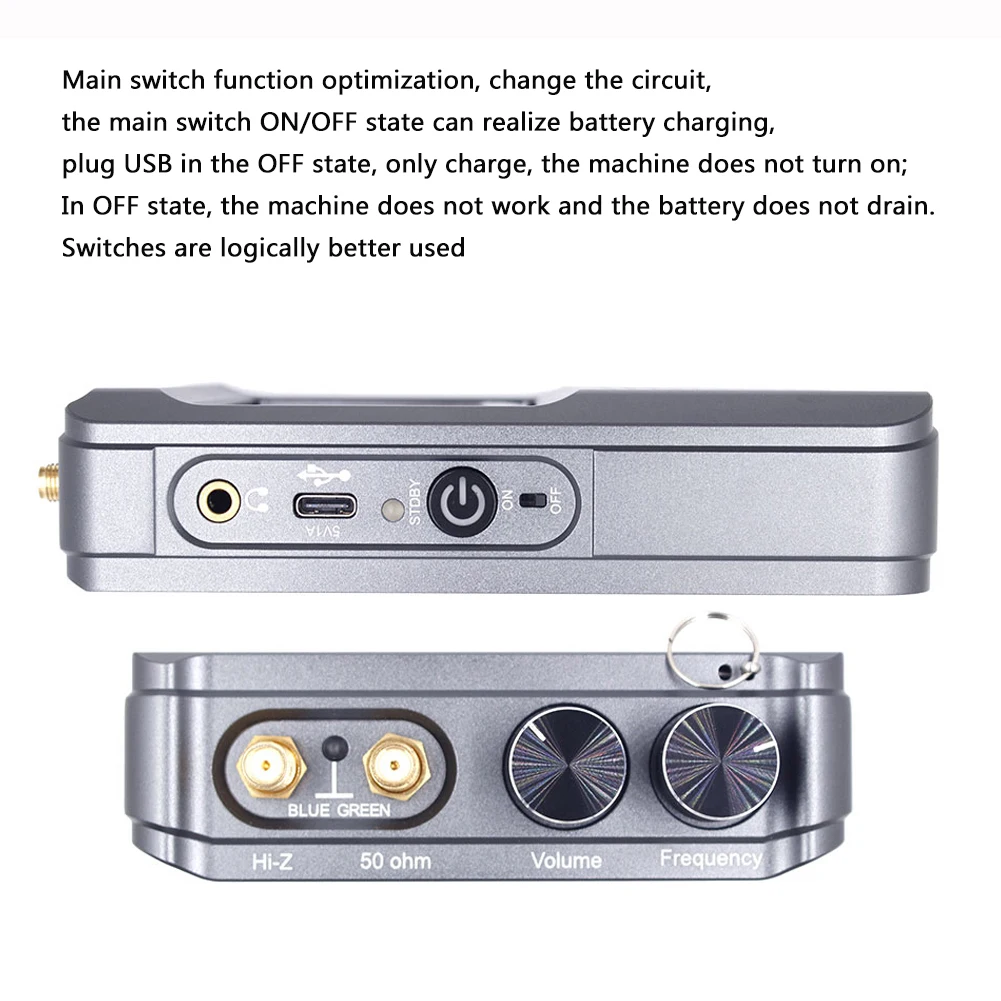 2/1PCS 3.5inch Touch Malahit-DSP2 SDR Radio 5000mAh Malachite Receiver Adjustable Filter Radios With Shockproof EVA Storage Bag