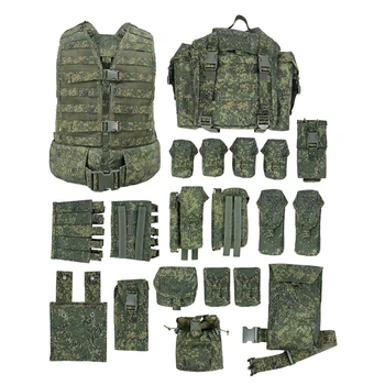 Cold War Russia 3.0 6sh117 Set di attrezzature tattiche Nastro EMR Russo Piccolo uomo verde Caccia all'aperto Attrezzatura COS