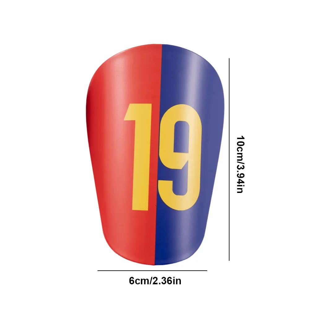 2pcs Tiny Shin Pads Shock Absorbing Soccer Miniature Shin Guards Lightweight Soccer Extra Mini Shin Guards for Kids Youth Adults