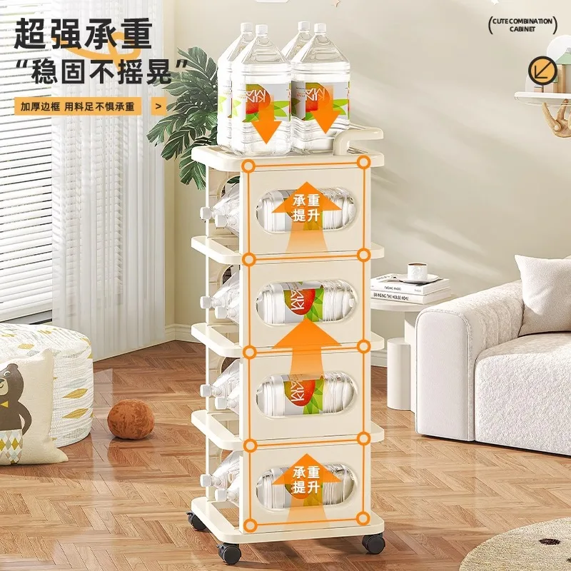 AOLIVIYA خزانة تخزين المنزل صندوق تخزين ملابس الأط...