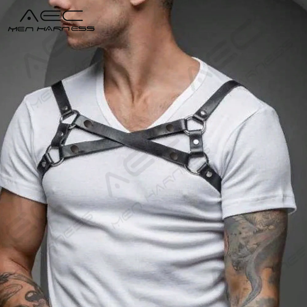 

Bdms Exotic Body Leather Harness Male Bondage Lingerie Crossdressing Mens Sissy For Sexy Mens Harness For Fetish Gay Rave