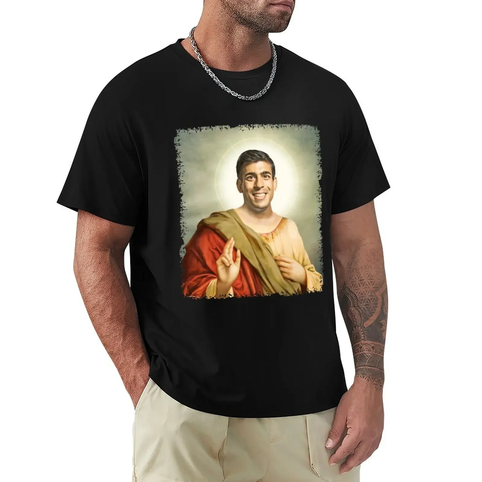 

Rishi Sunak T-Shirt tees kawaii clothes tops heavy weight t shirts for men