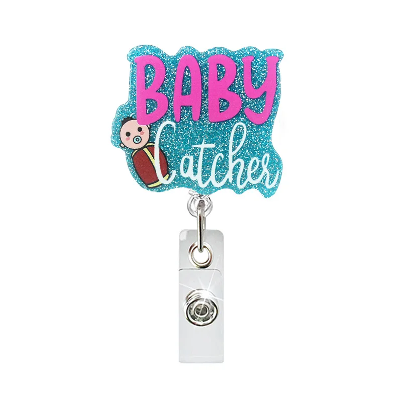 thumbnail image 2 of Aazon.co : Funny Cow Badge Reel Retractable For Nurse Nursing Student 2 of 10