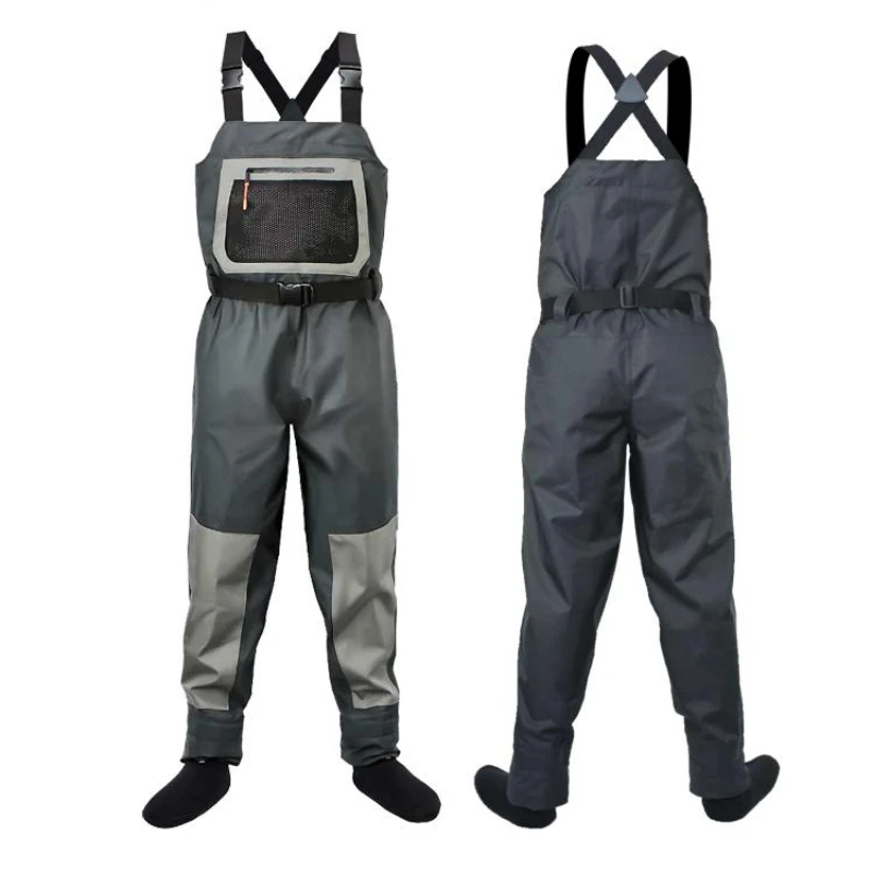 3 Layers Breathable Replaceable Pocket Hunting Fly Fishing Waders