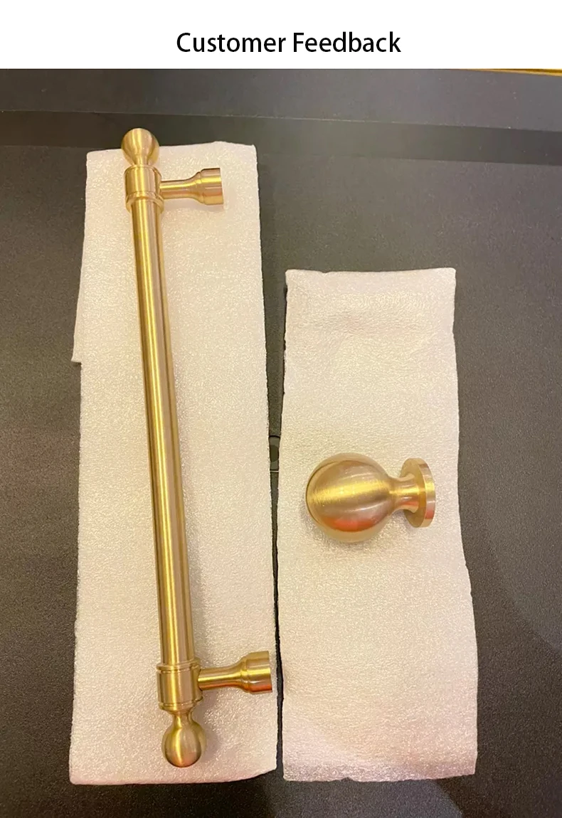 Gold Cabos De Armário Para Móveis, Desk