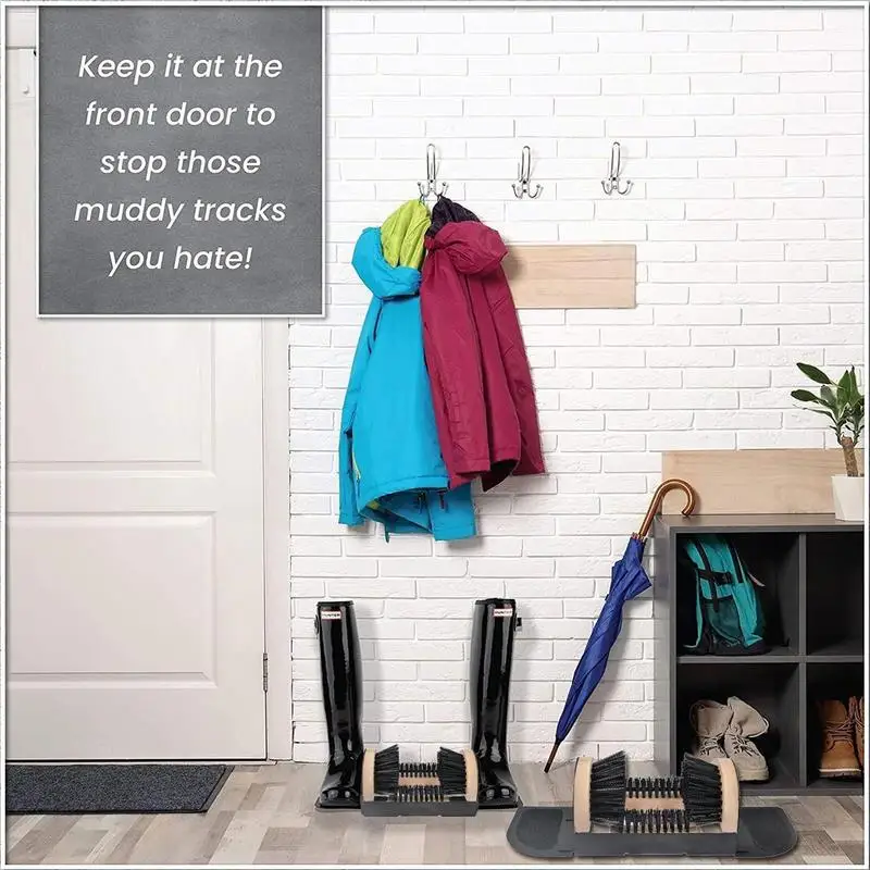 Heavy Duty Shoe/Boot Scraper Brush 5