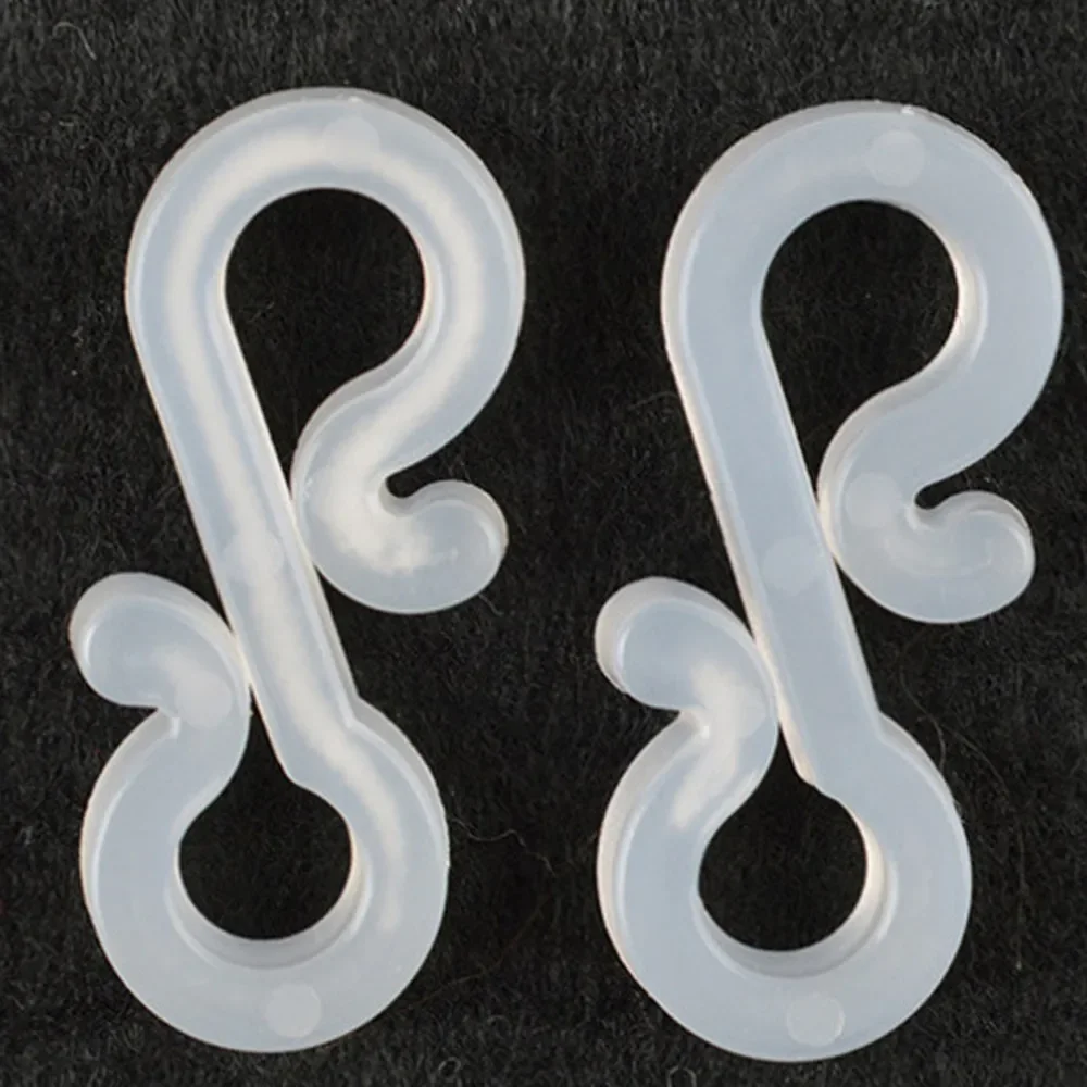 Plastic Gutter Hooks Clips 50 pcs For Outdoor Christmas Icicle Fairy Lights Clips Outside Wedding Securing Lights Hook Decor