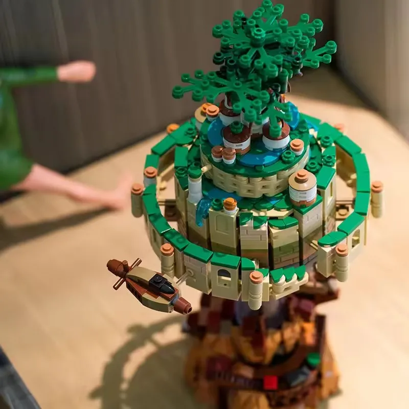 Bricklink MOC City House Japan Anime Castle in the Sky Laputa