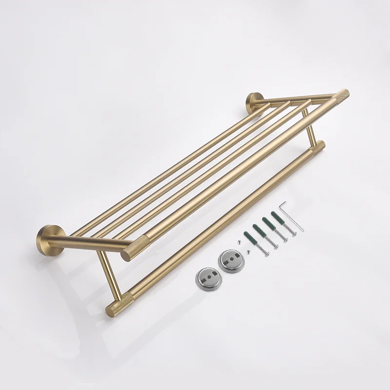 Bathroom Hardware Set Towel Bar Rail Paper Holder Robe Hook Soap Dish Towel Hanger Shelf Toilet Brush