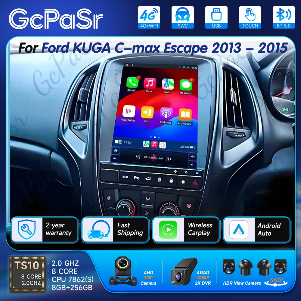 Android 16 para Opel Astra J Vauxhall Buick Verano 2009-2015, unidad principal de navegación GPS para coche, radio estéreo, reproductor multimedia 1
