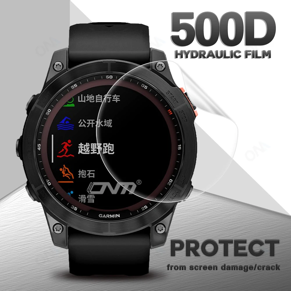 TPU Soft Protective film for Garmin fenix 7 7S 7X 5 5S 6 6X Epix Pro Solar  Smart Watch Screen Protector Accessories (Not glass)| | - AliExpress