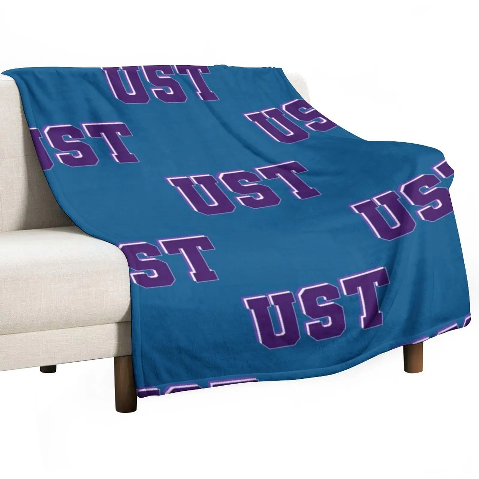 

University of St. Thomas UST Throw Blanket Decorative Bed Blankets Sofa Blankets Cute Blanket Personalized Gift