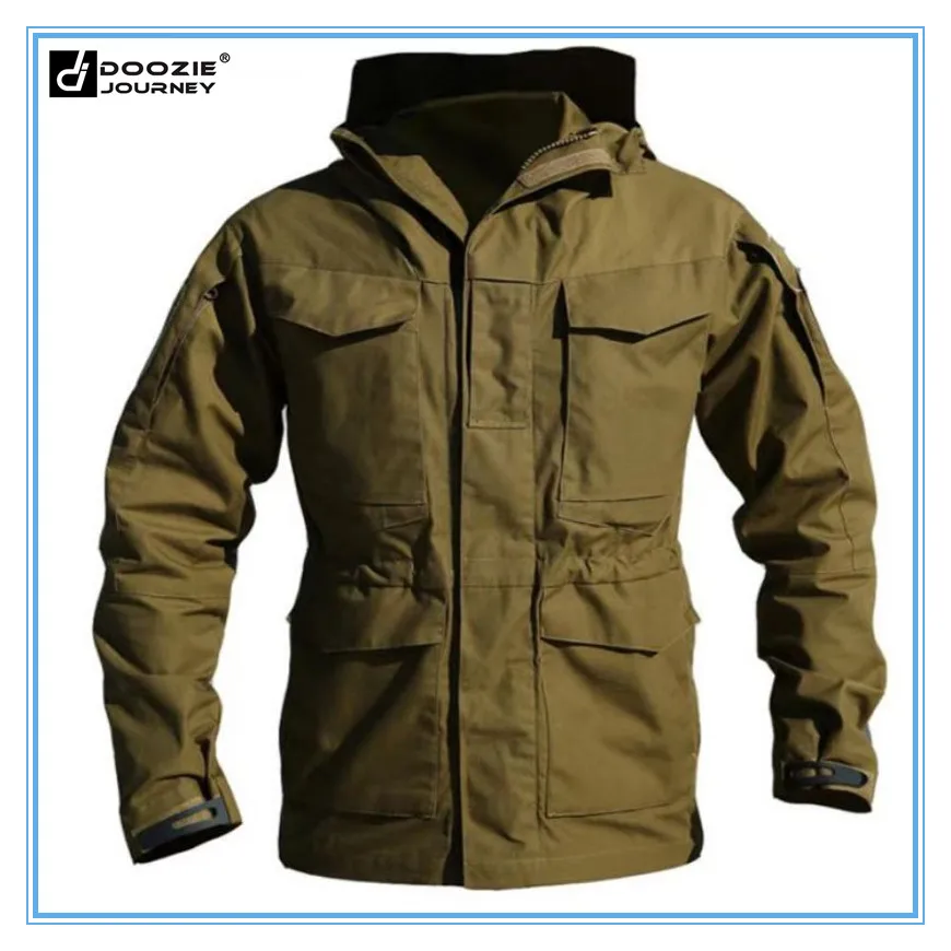 M65 IX7 Military Jackets Outdoor Hiking Camping Waterproof Jacket Hoodie Sports Coat Autumn Winter Military Coats Police Jacket