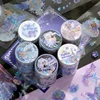 200cm/roll，Starry Night Scrapbook Sticker，Making adhesive tapes，Phone Case，Water Cup，Notebook Decorative，Aesthetic Stationery 3