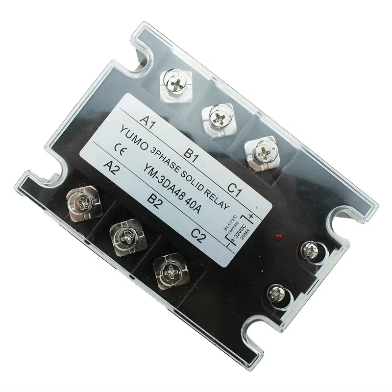 

YM-3DA48 40A DC control AC ssr 3 phase Solid State Relay