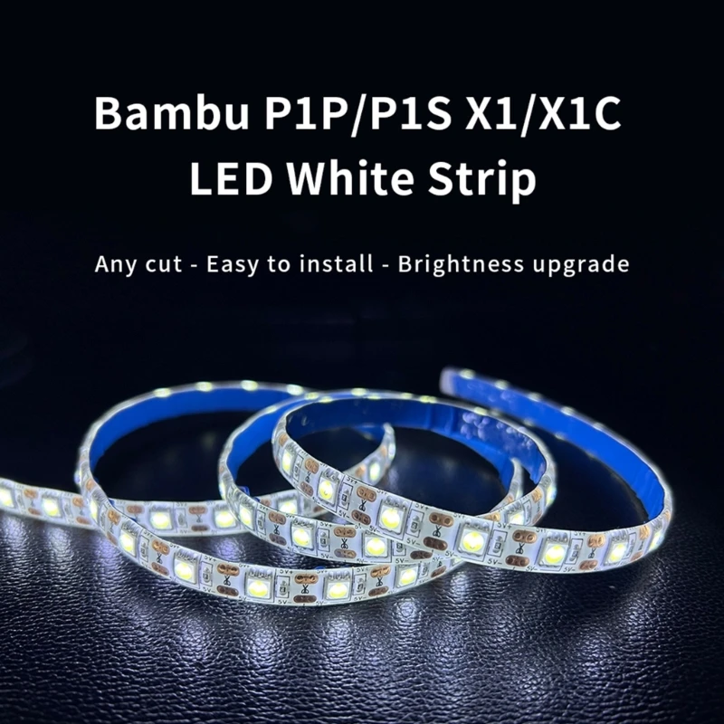 

Световая полоса для 3D-принтера, светодиодная полоса LightStrip многоцелевого назначения для лаборатории X1C P1P P1S