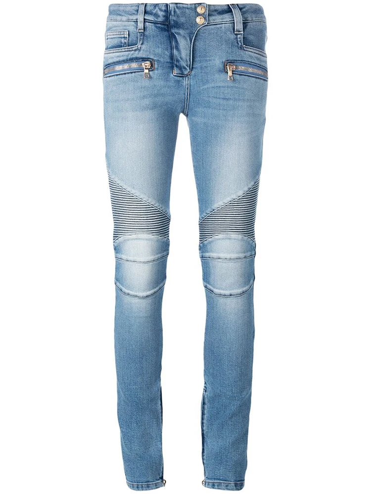 SHIDEN FW2024  MOTOR CYCLE PANT -13.5OZ DENIM