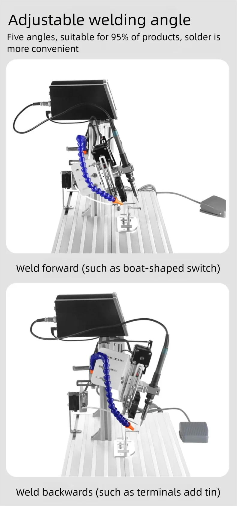 150W/200W Soldering Station USB/DB/DC/Aviation Plugs Motor Wiring Desoldering Ir