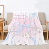Cute and Fresh Girl Character Blanket 150x200 Luxury Blankets Sofa Decoration Home Interior Microfiber Bedding Beach Towel Throw 1