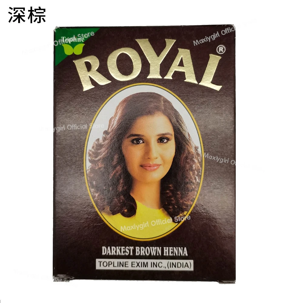 Biologische HENNA Plantaardige Haarverf Zwart Bruin Bedekkend Wit Haar Voedende Natuurlijke Glans Haarverzorging