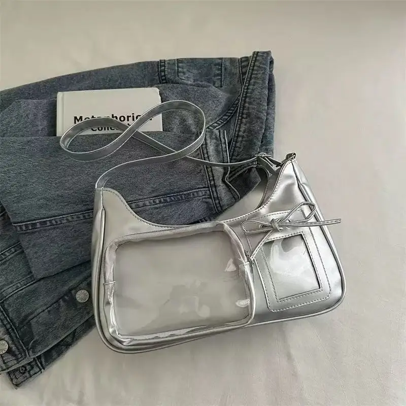 Silver Bow Tie