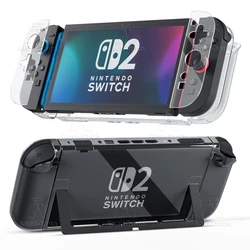 Transparent Split Protective Case - Full Cover Shockproof, Anti - Scratch, Non - Slip, Durable Ultra - Clear Hard Shell (For Switch 2)