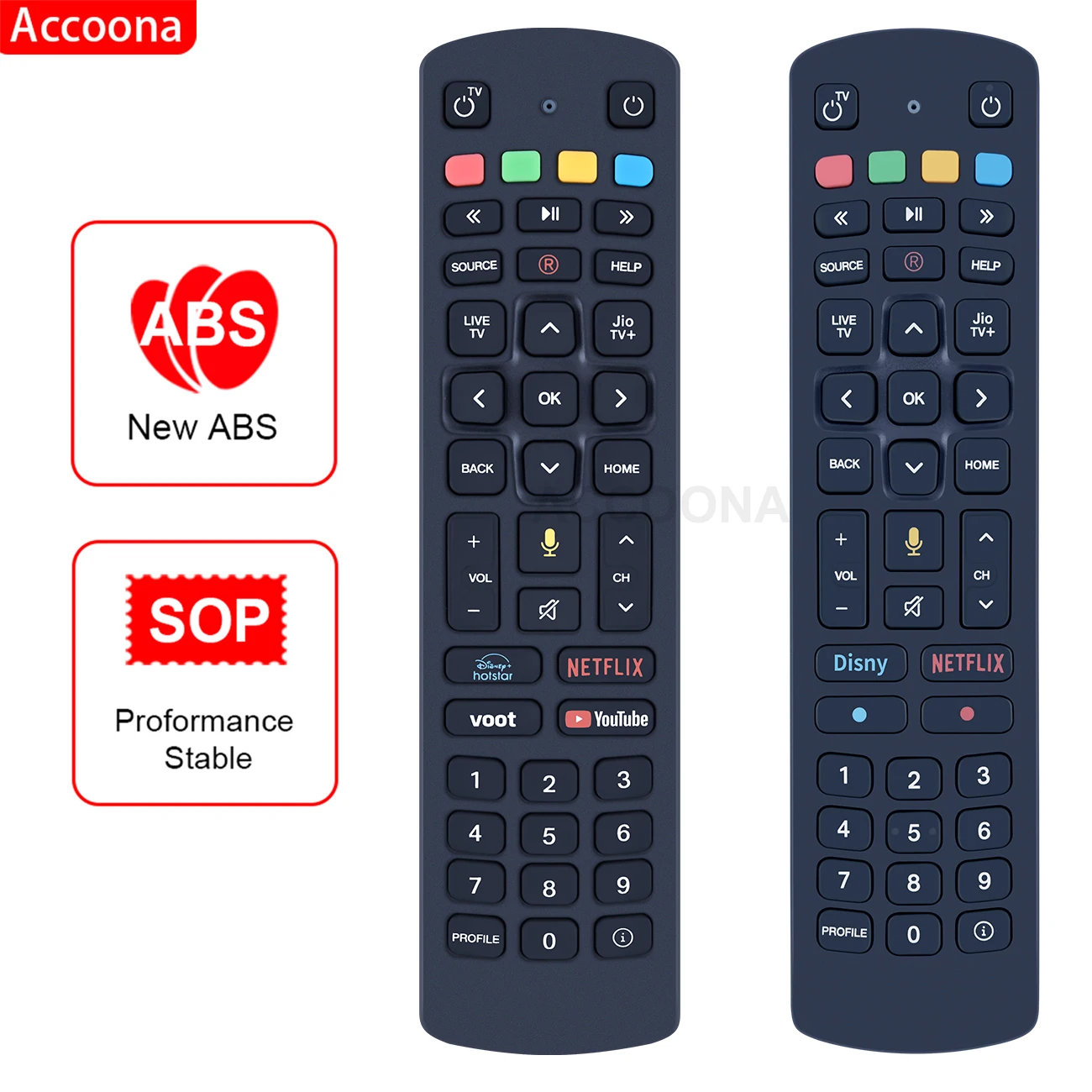 

Voice Remote control RC4314301/01R for JIO set top box TV