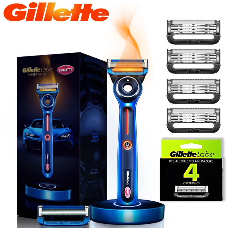 Gillette labs heated razor Bugatti Veyron series Gillette labs
