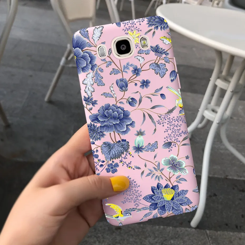 Floral Print Soft TPU Silicone Phone Case – Cute and Durable Back Cover