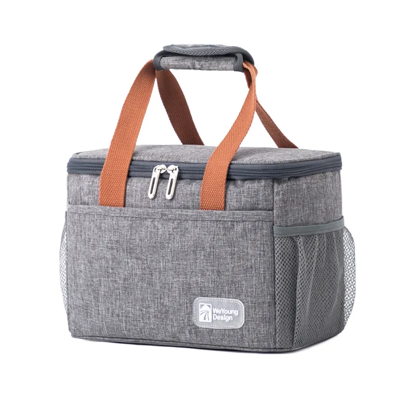 Women's Insulated Lunch Tote Bag - Durable Thermal Organizer for Picnics, Hiking, and Beach Outings