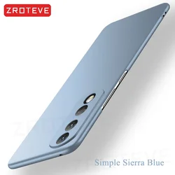 Ultra Slim Matte Hard Case - Shockproof Protection for Honor 70 (Simple Sierra Blue)