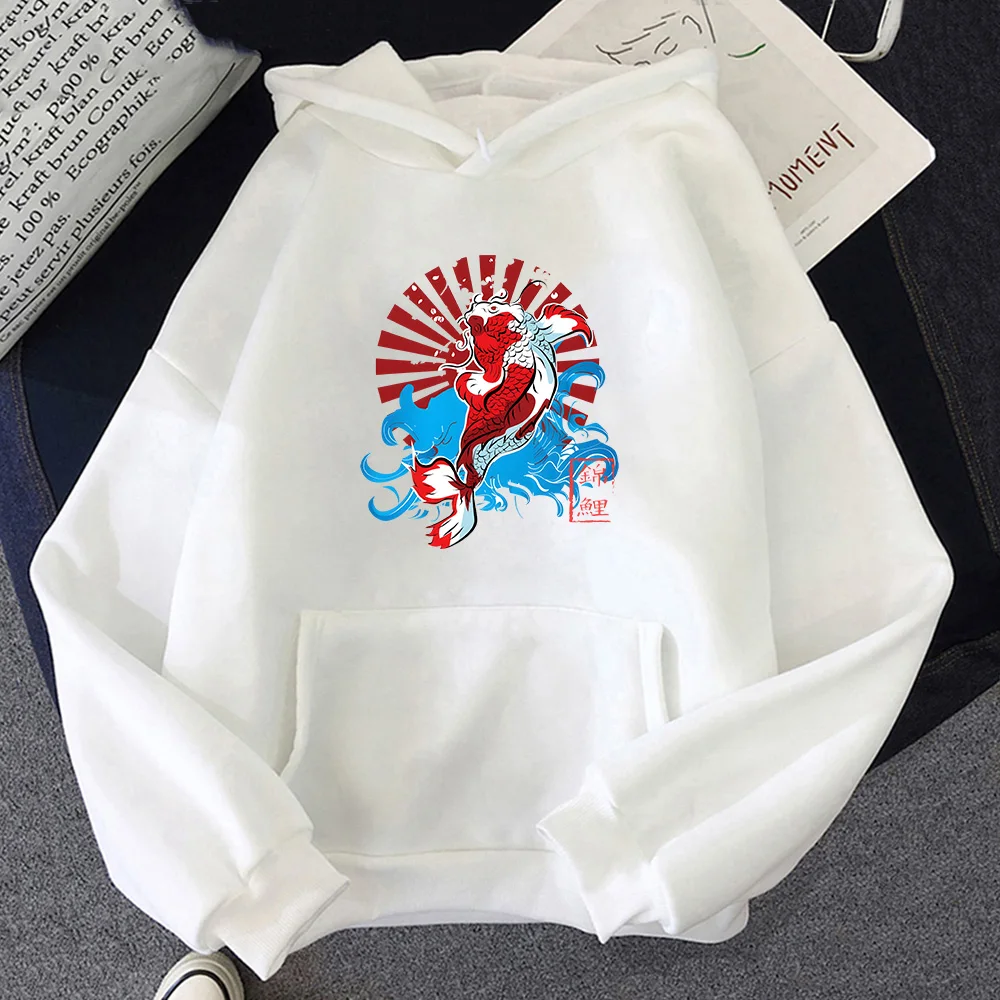 

Tokyo Koi Fish Printing Sweatshirts Autumn Male/female Tracksuit Hoodie High Quality Fleece Clothing Soft Comfortable Pullovers