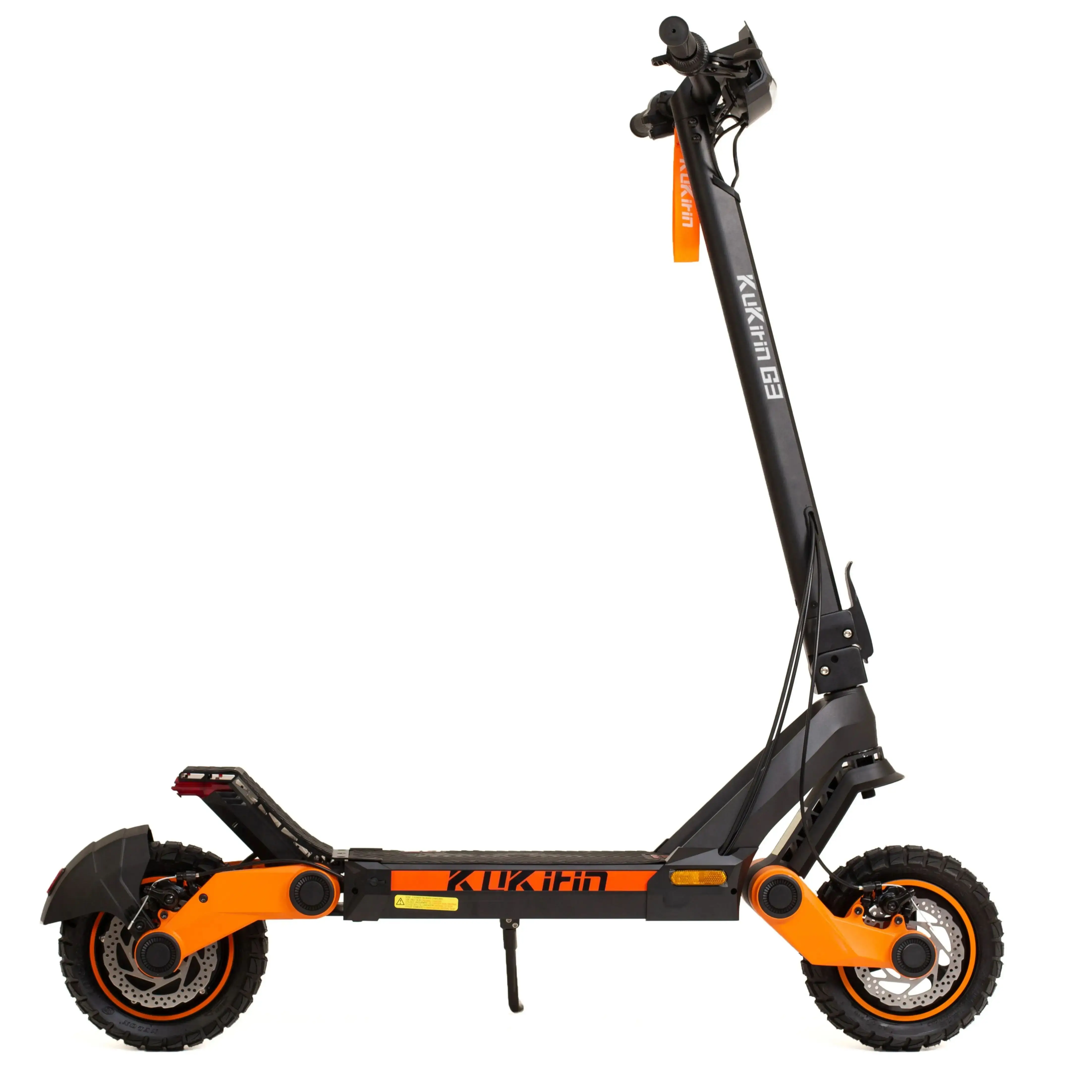 Scooter elettrico pieghevole fuoristrada KuKirin G-Three da 10" - Motore da 1200 W, batteria da 52 V 18,2 Ah, velocità massima 50 km/h, portata 63 km - immagine 2