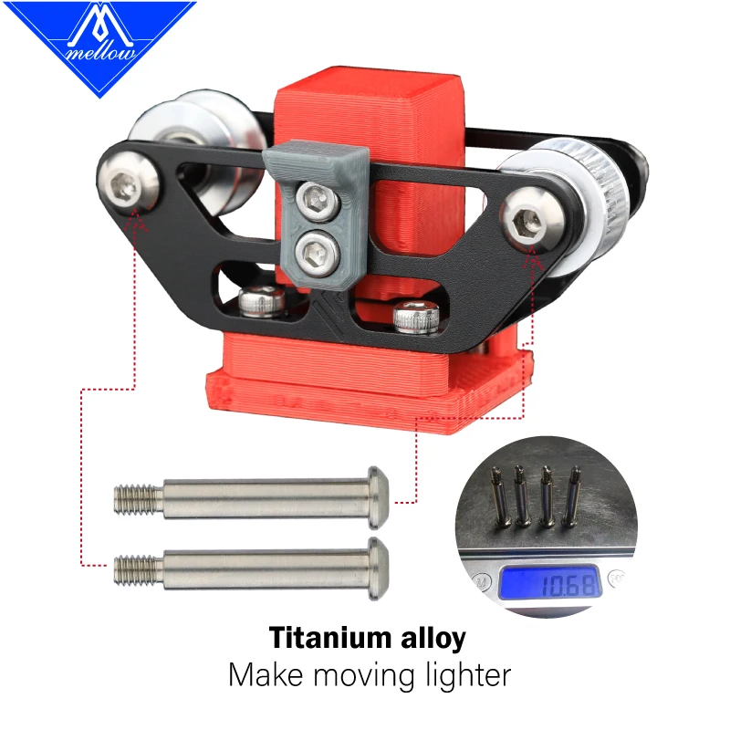 Impressora 3d de Alumínio Suave Vzbot Vz235 235 com Montagem do Motor e Eixo y Kit com Parafusos de Titânio - Imagem 3