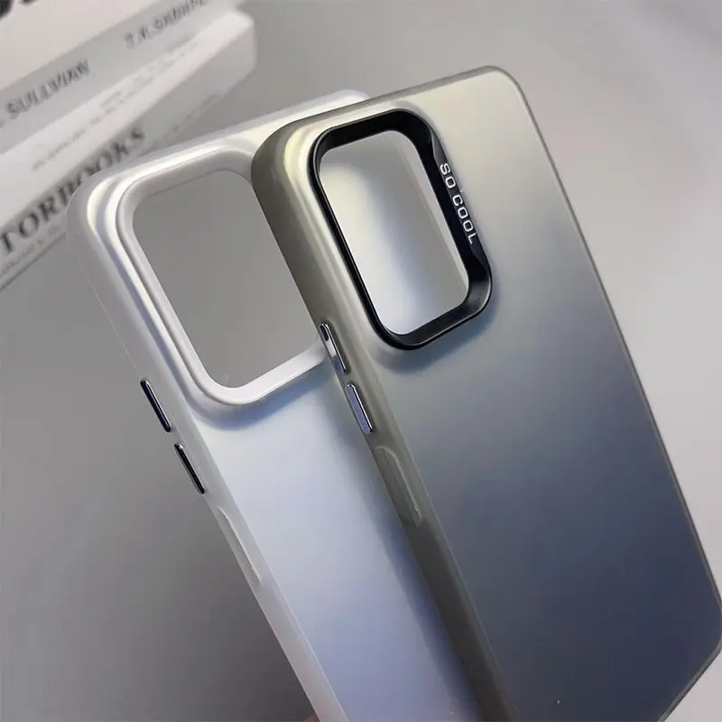 Luxury Metallic Aurora Skin Matte Cover