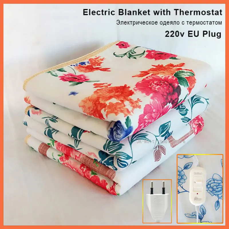 Thicker Heater Electric Blanket with Thermostat，Double Body Warmer