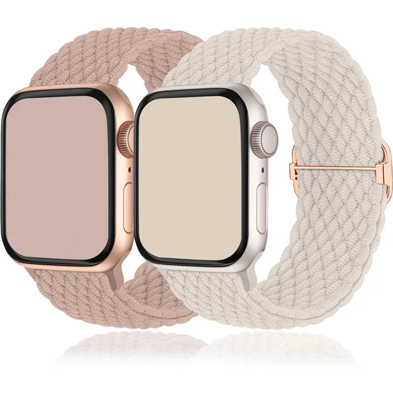 Braided Solo Loop Stretchy Nylon Strap