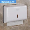 Wall Mount Paper Towel Box Universal Hotel Toilet Commercial Tissue Dispensers Punch-free Multifold Tri-Fold Paper Holder home 1