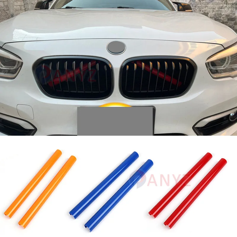 2 Pcs Front Kidney Grille Cover Frame Trim for BMW G01 G02 G05 G06 G07 G30 G38 G32 G11 Front Grille Trim Strips Auto accessories