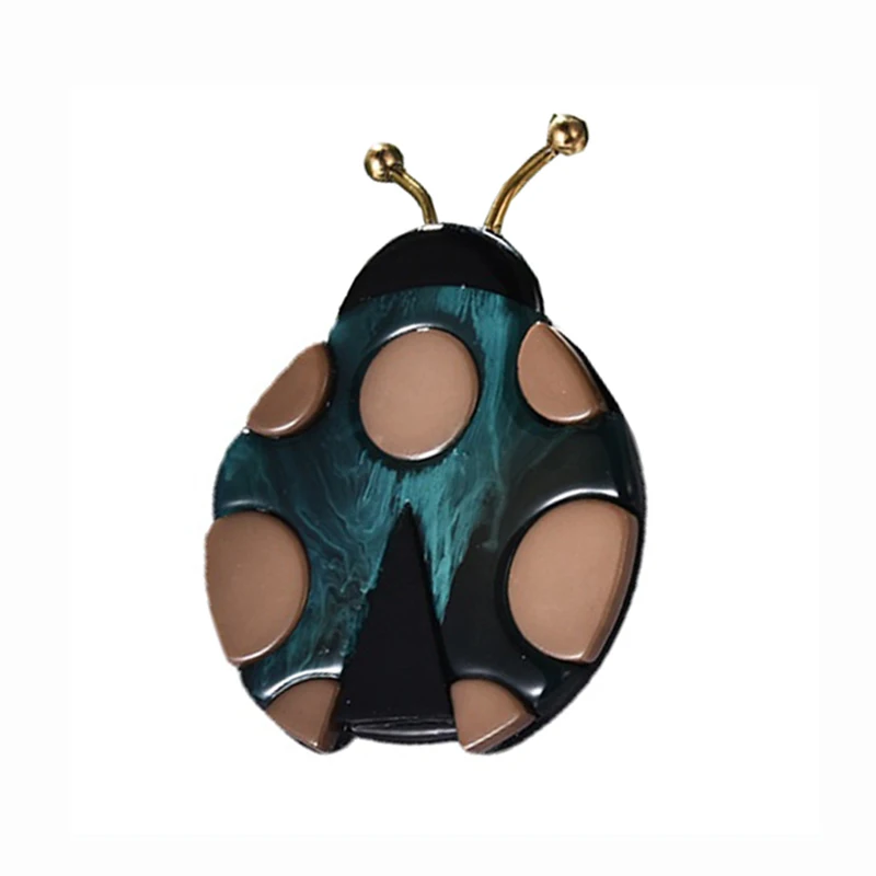 

Blucome акриловые семь звезд насекомое Божья коровка брошь с животным, Женский хиджаб булавки костюм аксессуары для одежды акриловые Броши для женщин и мужчин