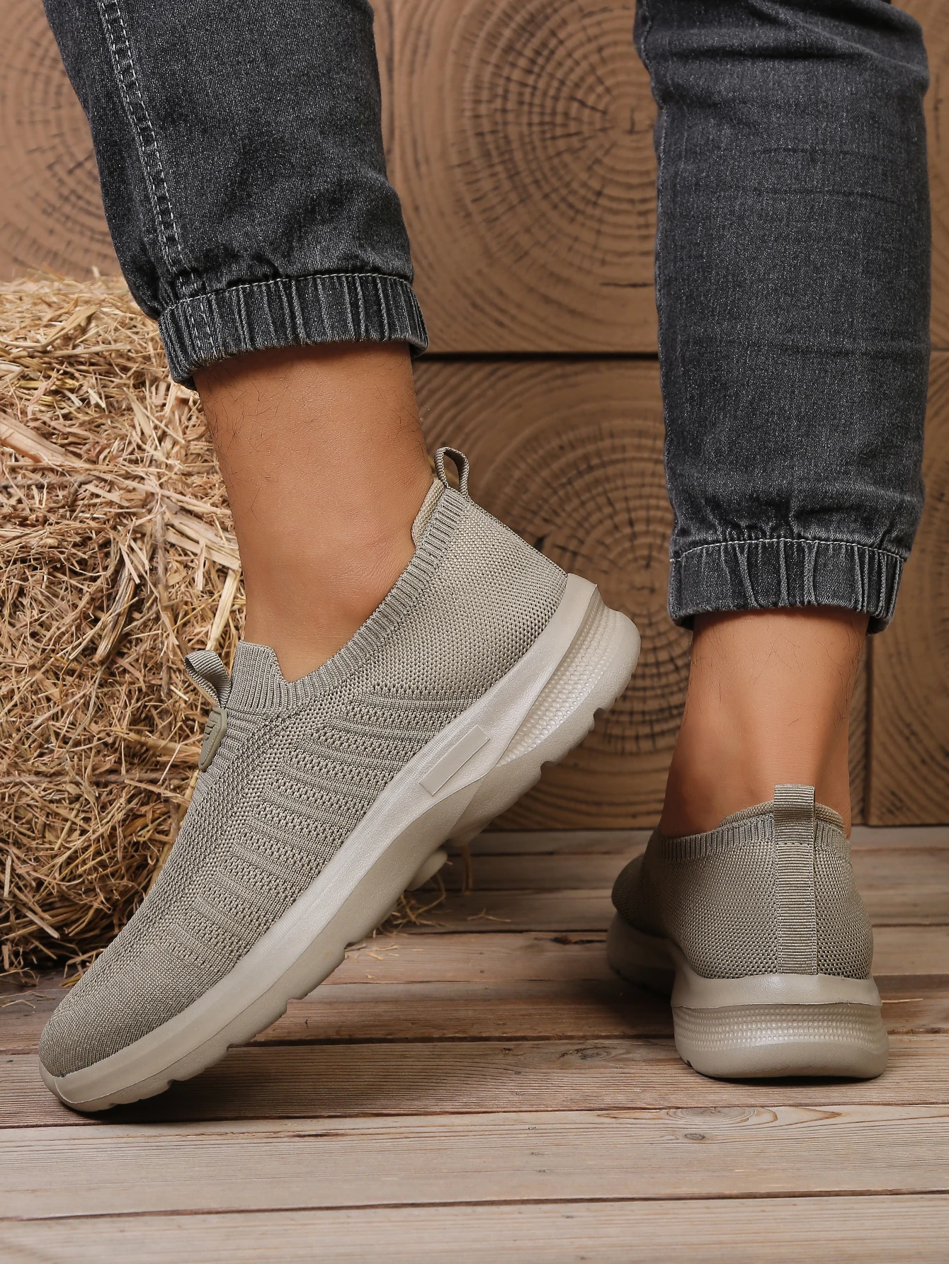 Men's Lightweight Eva Running Shoes Comfortable Casual Footwear_voghion.com