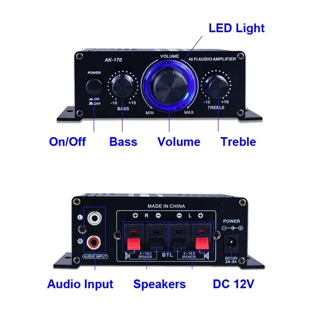 Mini Digital Audio Amplifier 5