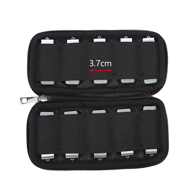 Protective Packet Storage Case Multi-purpose Universal Resilient External 2.5/3.5inches Hard Drive Carry Pouch for Outdoor Large